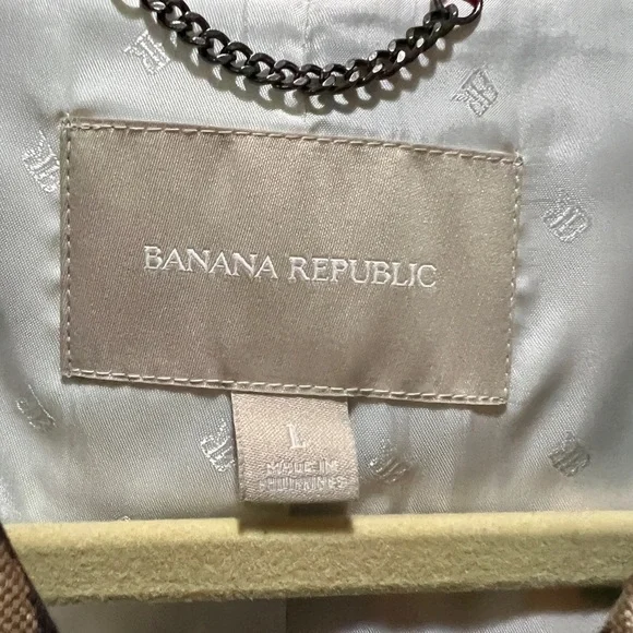 Banana Republic animal print topper coat. - Picture 4 of 5